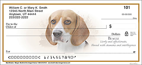 Best Breeds - Beagle Personal Checks