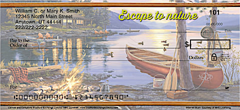 Canoes & Campfires Personal Checks