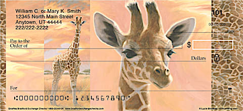 Giraffes Checks Take Banking to New Heights