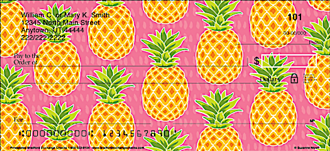 Start a Sweet Checking Sensation with Trendy Pineapple Designs