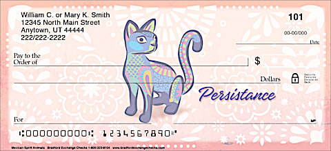 Mexican Spirit Animals Personal Checks