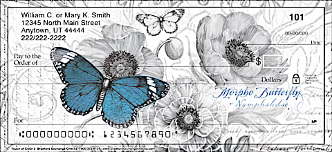 Beautiful Pollinators Add a Touch of Color to These Artistic Check Designs