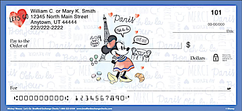 These Checks Will Send You Across the World with Mickey Mouse