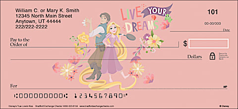 Find Romance with Disney Princess Personal Checks