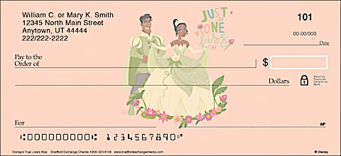 Find Romance with Disney Princess Personal Checks