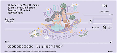 Find Romance with Disney Princess Personal Checks