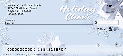 Gifts for the Holidays Checks Add Some Cheer to Your Gift-Giving