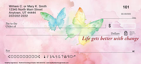 Encourage and Inspire With These Uplifting Butterfly Design Checks