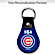 Chicago Cubs™ MLB® Logo Key Ring