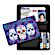 Day of the Dead Small Card Wallet