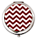 Red and White Chevron Compact