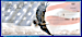 God Bless America Patriotic Eagle and Flag Personal Checks