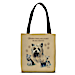 Yorkie Fabric Tote Bag