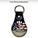 Patriotism Meets Power on this Revved-Up Key Ring