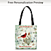 Lena Liu's Morning Serenade Fabric Tote Bag