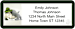 U.S. Marines Address Labels