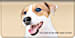 Faithful Friends - Jack Russell Terrier Checkbook Cover