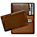 Cognac Leather Small Card Wallet