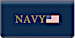 Navy Checkbook Cover