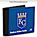 Show Your Royals™ Loyalty and Keep Cards Safe with this Leather-Accented RFID Wallet!