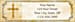 Praying Hands Return Address Label
