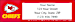 Kansas City Chiefs NFL Return Address Label