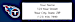 Tennessee Titans NFL Return Address Label