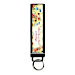 Blooming Flowers Wristlet Keychain