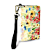 Blooming Flowers Small Wristlet Purse