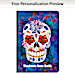 Day of the Dead Premium Fabric Refillable Journal