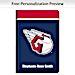 Cleveland Guardians MLB Premium Fabric Refillable Journal