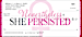 Support the Fight for Women's Rights with these Empowering Checks