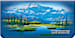 Mountains Checkbook Cover