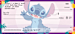 Disneys Stitch Checks  Mischief, Smiles, and a Splash of Island Magic!