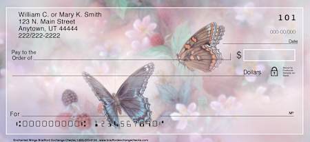 Lena Liu's Enchanted Wings Butterfly Personal Checks