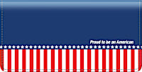 Proud to be an American Checkbook Cover