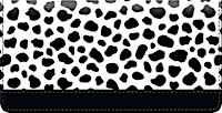 Cow Pattern Checkbook Cover