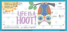 Owl You Need is Love Personal Checks