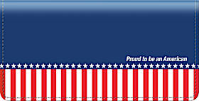Proud to be an American Checkbook Cover