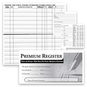3 Pack Transaction Registers