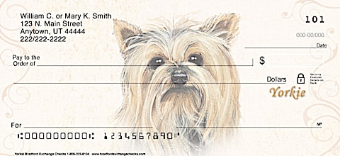 Yorkie Personal Checks