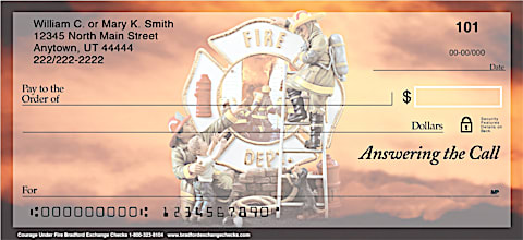 Courage Under Fire Personal Checks