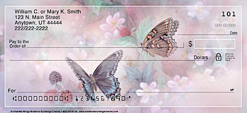Lena Liu's Enchanted Wings Personal Checks