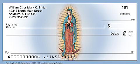 The Virgin Mary Personal Checks