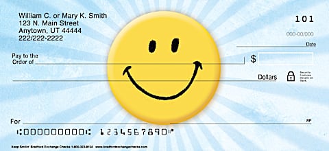 Keep Smiling! Personal Checks