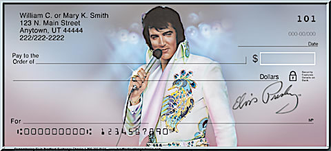 Remembering Elvis&reg; Personal Checks