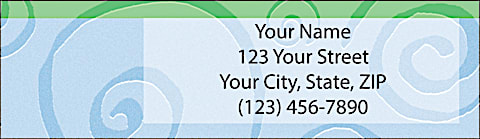 Free Spirits Return Address Label