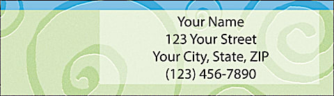 Free Spirits Return Address Label