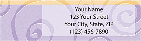 Free Spirits Return Address Label