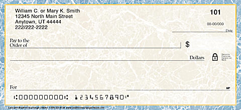 Calacatta Personal Checks